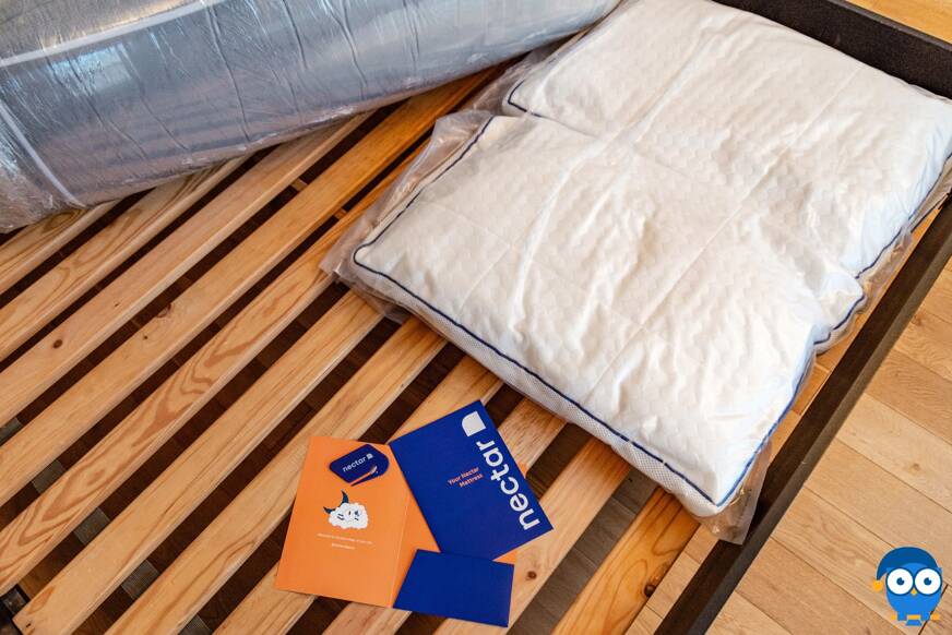 Nectar mattress and pillows